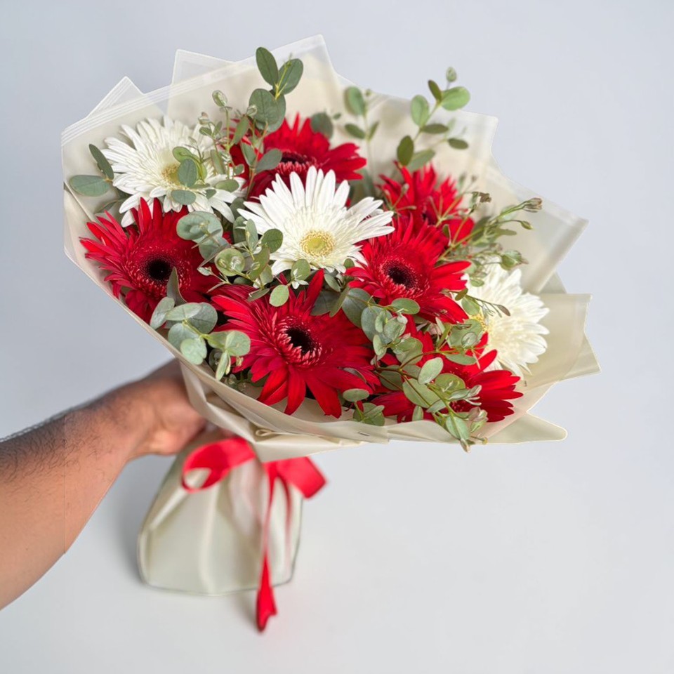 Gerbera Karışık Buketi